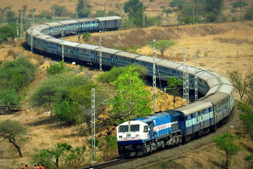 Inde : un réseau ferroviaire 100% électrique d'ici 2030